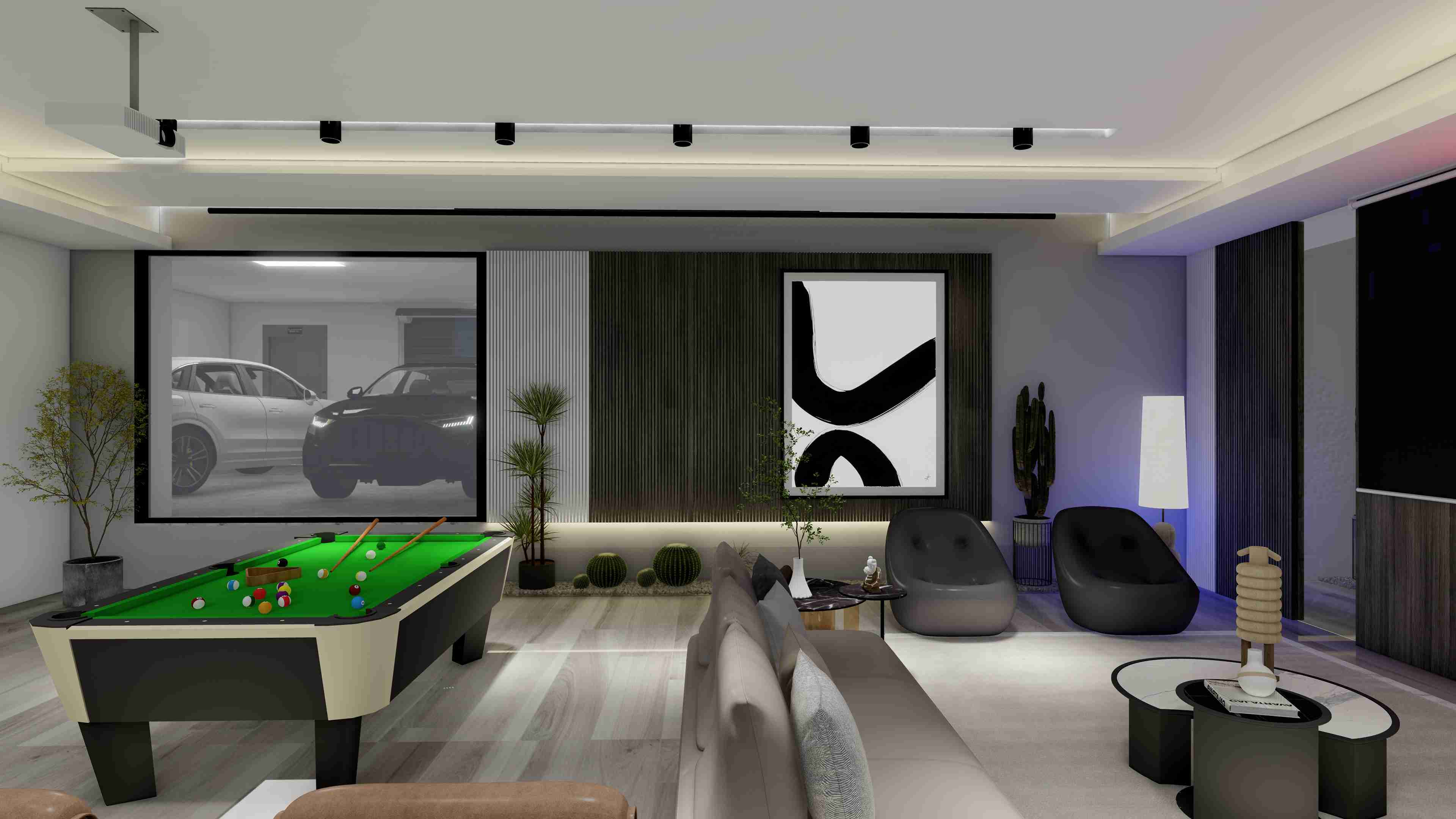 DECORATION VILLA A RIADH AL ANDALOUS